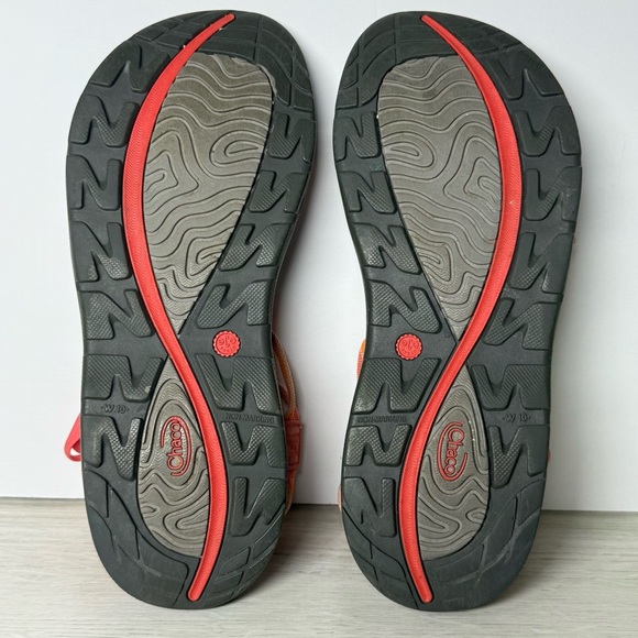 Chaco Z/Volv X2 Sandals Multicolor Adjustable Strap Toe Loop Women's Size 10 - Picture 6 of 6